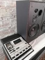 Het draagbare tapedeck van Grundig werkt, Audio, Tv en Foto, Cassettedecks, Overige merken, Tape counter, Ophalen of Verzenden