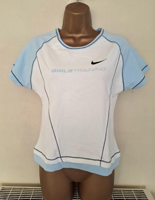 Vintage Nike Dri Fit Girls Training T-Shirt - XL 158-170, Kinderen en Baby's, Kinderkleding | Maat 164, Gebruikt, Meisje, Shirt of Longsleeve