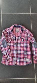 geruit flanellen hemd Vingino maat 152, Gebruikt, Overhemd of Blouse, Ophalen of Verzenden, Vingino