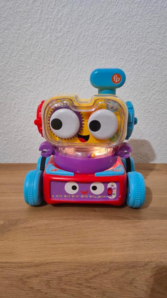 Fisher Price Leerrobot, Kinderen en Baby's, Speelgoed | Fisher-Price, Zo goed als nieuw, Auto of Voertuig, Met licht, Met geluid