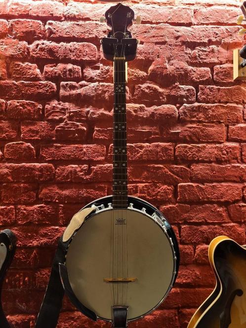 Banjo 4 cordes Alabama série ALB + hard case pro, Muziek en Instrumenten, Snaarinstrumenten | Banjo's, Gebruikt, Gitaarbanjo, Ophalen of Verzenden