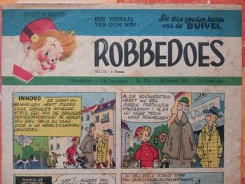 ROBBEDOES beschikbaar voor biedingen