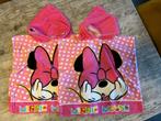 2 badponcho’s minnie mouse, One size, Meisje, Gebruikt, Disney baby
