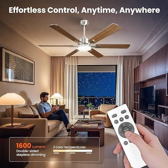 ventilateur de plafond avec lampe | LIVRAISON GRATUITE, Neuf, -, -, AIRWIT