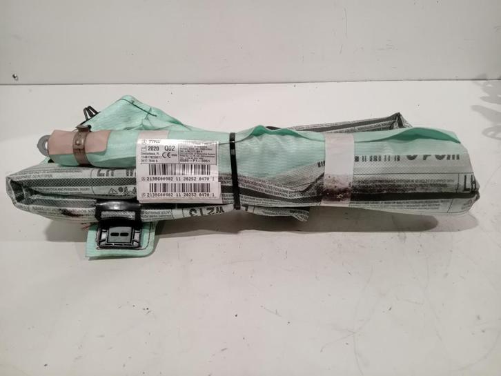 GORDIJN AIRBAG LINKS Mercedes-Benz E (W213) (2138600902), Auto-onderdelen, Overige Auto-onderdelen, Mercedes-Benz, Gebruikt