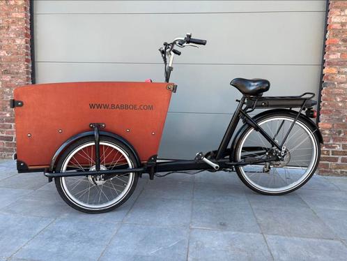 Babboe Big E - elektrische bakfiets, Fietsen en Brommers, Fietsen | Bakfietsen, Gebruikt, Elektrisch, Ophalen
