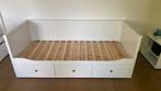 uitschuifbaar dubbelbed, Ophalen, Wit, Tweepersoons, 80 cm