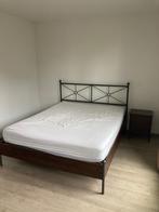 Bed & kast Ikea Musken, Ophalen, Bruin, Tweepersoons, 200 cm