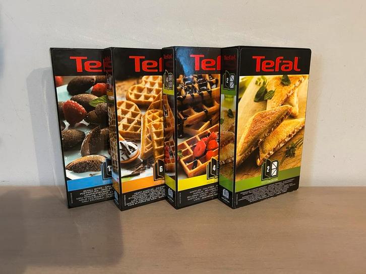 Tefal snack collection wisselbare platen, Elektronische apparatuur, Onderdelen en Toebehoren, Zo goed als nieuw, Ophalen of Verzenden