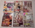 6 tijdschriften Decoreren, Ophalen of Verzenden, Gelezen
