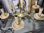 Luster met 6 armen, Ophalen, Zo goed als nieuw, Metaal, Vintage