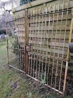 Ancienne grille double battant, Jardin & Terrasse, Enlèvement, Comme neuf