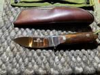 Frans Van Eldik handmade knife and sheath, Caravans en Kamperen, Kampeergereedschap