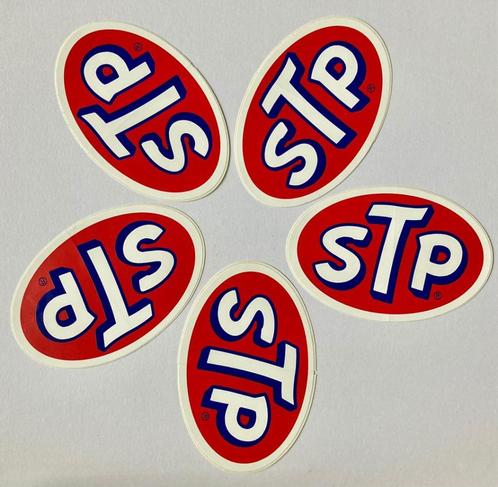 STP Vintage sticker  Origineel Vintage periode.., Verzamelen, Stickers, Nieuw, Merk, Ophalen