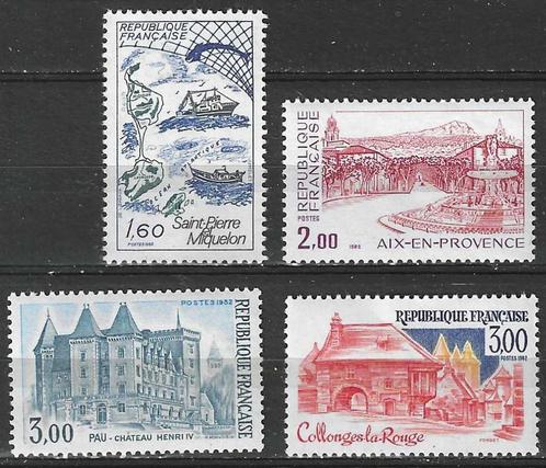 Frankrijk 1982 - Yvert 2193-2196 - Toerisme (PF), Postzegels en Munten, Postzegels | Europa | Frankrijk, Postfris, Verzenden