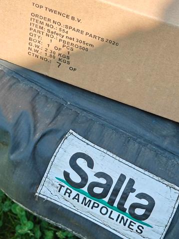Salta Black Premium trampoline 305 cm., Kinderen en Baby's, Speelgoed | Buiten | Trampolines, Ophalen, Gebruikt