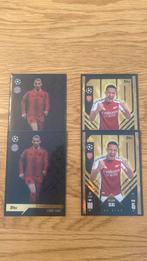 Match attax 24/25 black edge Sané en 100 club Saliba, Hobby en Vrije tijd, Ophalen of Verzenden, Zo goed als nieuw