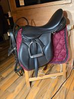 veelzijdigheidszadel zaldi Olympic 18inch + Hoofdstel, Dieren en Toebehoren, Paarden en Pony's | Zadels, Ophalen, Gebruikt, Dressuur