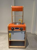 Houten speelgoedkeukentje met tal van toebehoren, Kinderen en Baby's, Ophalen, Gebruikt, Hout, Speelkeuken