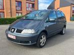 SEAT ALHAMBRA 1.9 TDI 105 CH, Auto's, Seat, Stof, Zwart, Blauw, 5 deurs