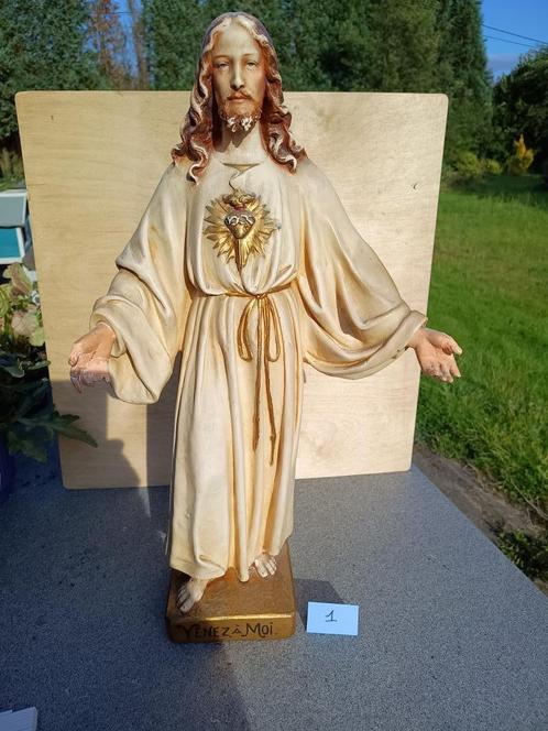vintage diverse beelden olv jesus, Verzamelen, Beelden en Beeldjes, Religie, Ophalen