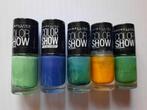 Lot vernis Colorshow - Maybelline, Nieuw, Make-up, Ophalen of Verzenden, Handen en Nagels