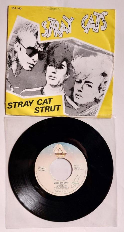"7 Stray Cats – Stray Cat Strut (1981), Cd's en Dvd's, Vinyl Singles, Single, 7 inch, Ophalen of Verzenden