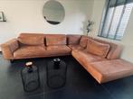 Cognac-bank met dagbed, Ophalen, Gebruikt