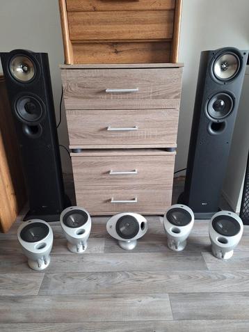 Kef 7.0 home cinema set beschikbaar voor biedingen