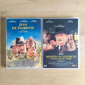 Jean de Florette Manon des Sources 2 DVD TBE 