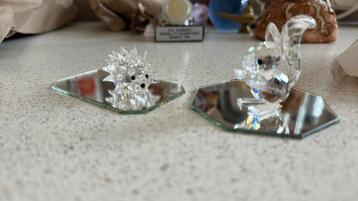 Egel en eekhoorn Swarovski beschikbaar voor biedingen