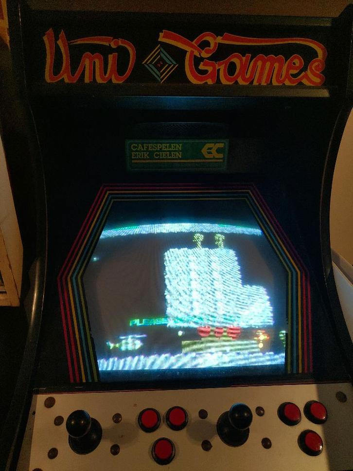 Arcadekast Cobra Command + 4 jama boards, Verzamelen, Automaten | Overige, Gebruikt, Ophalen