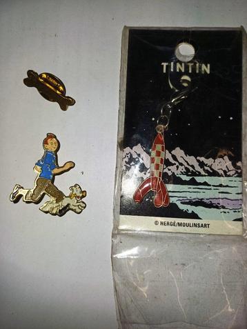 Kuifje en Sneeuw/3 pinnen 1978 TBE  beschikbaar voor biedingen