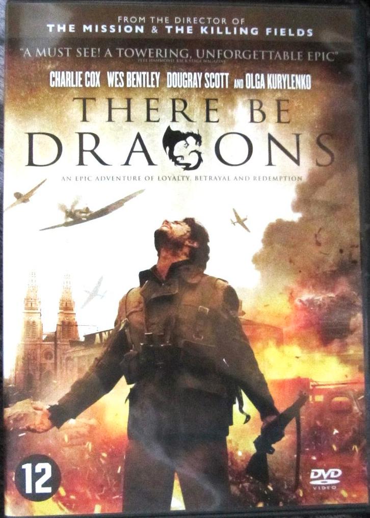 DVD OORLOG- THERE BE DRAGONS, Cd's en Dvd's, Dvd's | Actie, Zo goed als nieuw, Oorlog, Alle leeftijden, Ophalen of Verzenden