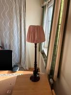Staanlamp, Huis en Inrichting, Lampen | Vloerlampen, Ophalen, Zo goed als nieuw, Minder dan 100 cm, Hout
