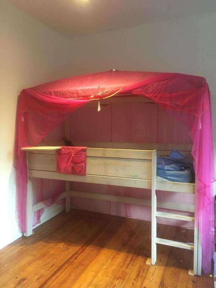 Minihoogslaper Life Time, Huis en Inrichting, Slaapkamer | Stapelbedden en Hoogslapers, Gebruikt, Halfhoogslaper, 90 cm, 200 cm