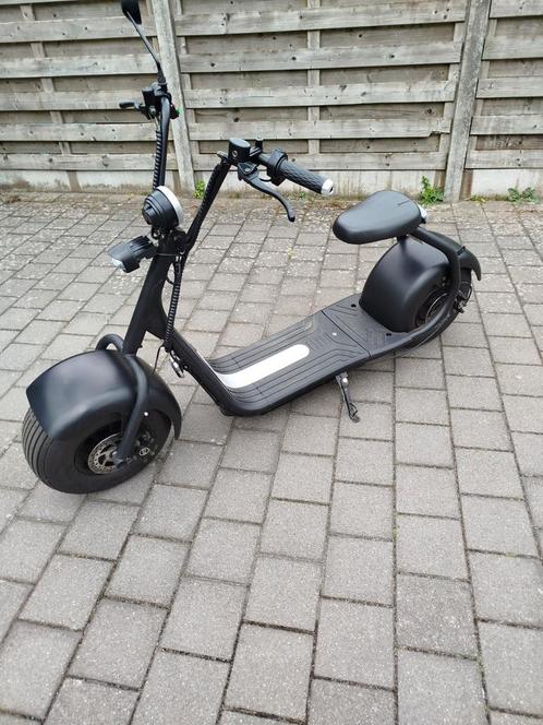 Citycoco elektrische scooter, Fietsen en Brommers, Brommers | Overige merken, Zo goed als nieuw, Klasse B (45 km/u), Ophalen