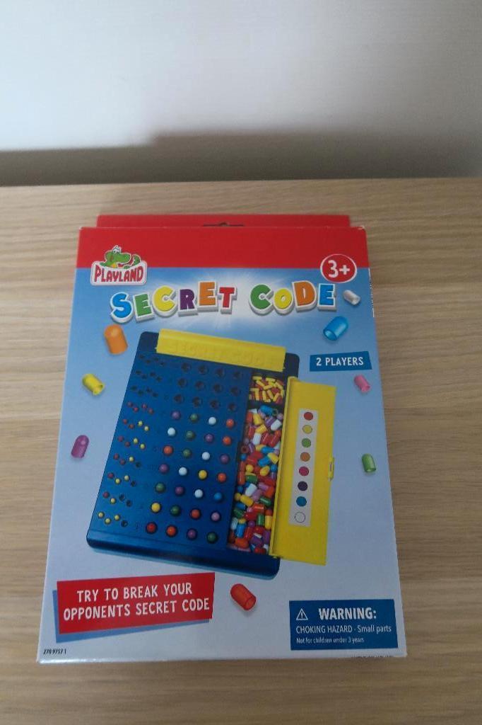 Secret code - Playland - 3+, Hobby en Vrije tijd, Gezelschapsspellen | Kaartspellen, Nieuw, Een of twee spelers, Ophalen of Verzenden