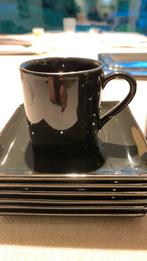 6 delig mokka servies, Huis en Inrichting, Keuken | Servies, Ophalen, Nieuw, Kop(pen) en/of Schotel(s)