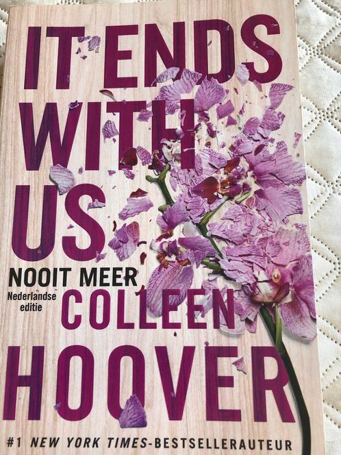 Colleen Hoover - It ends with us - prima staat, Livres, Littérature, Comme neuf, Enlèvement ou Envoi
