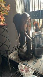 Houten olifant., Ophalen, Zo goed als nieuw
