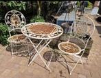 table et chaise de jardin fer forgé, Jardin & Terrasse, Ensembles de jardin, Comme neuf, Chaise, Enlèvement