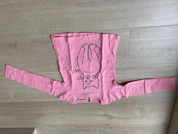 someone roze longsleeve met poes of kat maat 116, Kinderen en Baby's, Kinderkleding | Maat 116, Gebruikt, Meisje, Shirt of Longsleeve