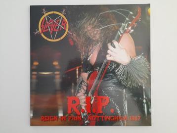 Slayer Reign in Pain Nottingham 1987 + poster