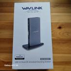 WAVLINK USB 3.0 universeel DOCKINGSTATION, Computers en Software, Dockingstations, Ophalen, WAVLINK, Zo goed als nieuw, Docking station
