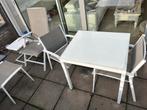 Tuinset wit, Tuin en Terras, Ophalen, Zo goed als nieuw, Tuinset