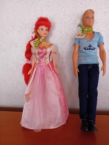 Barbiepop Ken + Ariel van Disney, Enlèvement ou Envoi, Utilisé, Autres types