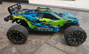Traxxas Rustler 4x4 VXL RC grote SET te koop, Hobby en Vrije tijd, Ophalen of Verzenden