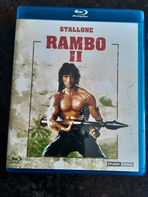 Rambo II blu ray FR SP, Cd's en Dvd's, Blu-ray, Zo goed als nieuw, Actie, Ophalen of Verzenden