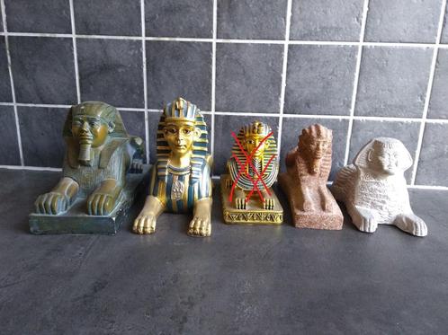 Egyptische beeldjes SFINX, Verzamelen, Beelden en Beeldjes, Ophalen of Verzenden